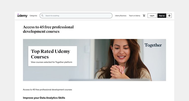 Learn new technical skills online and advance your career | Ukraine